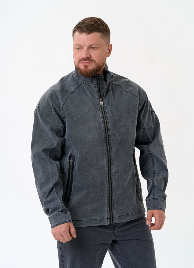 Мужская джинсовая куртка модель № 27271 универмаг малина