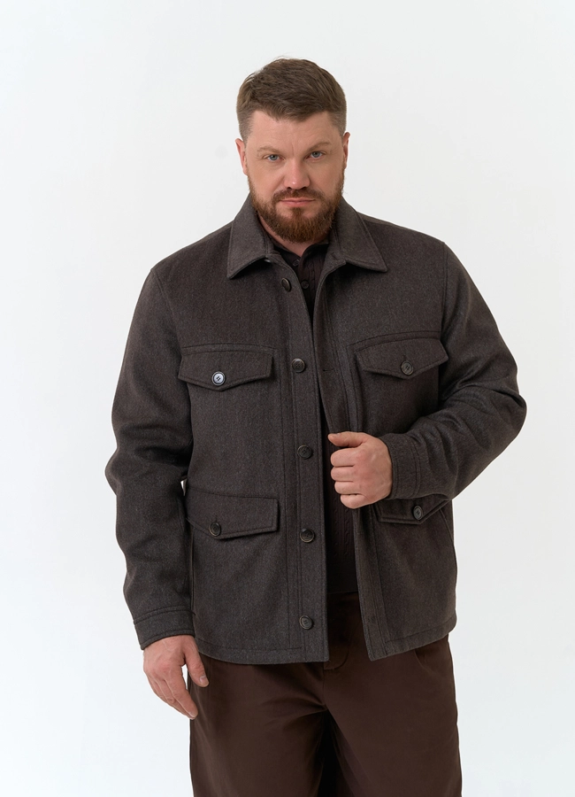 Мужское пальто модель № 33200 в рассрочку фото