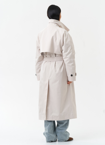 Длинный женский плащ 